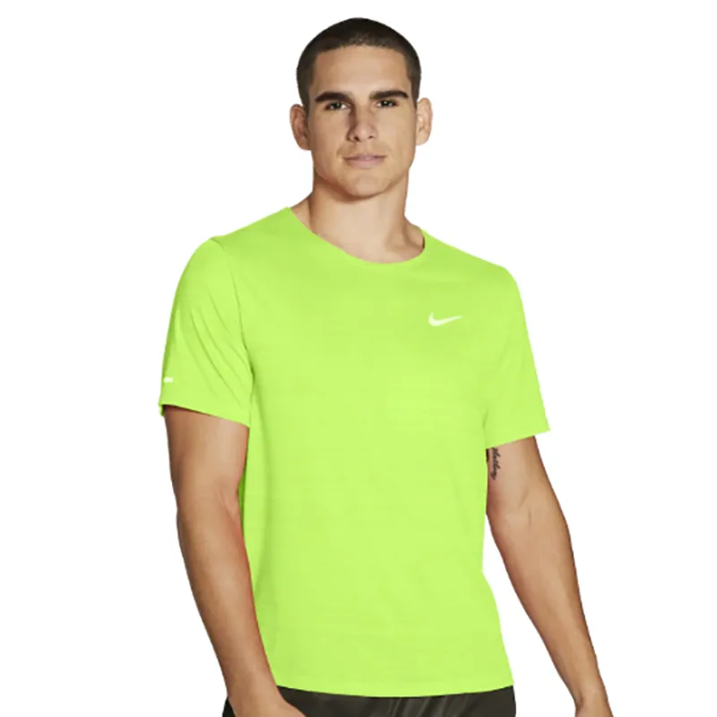 Nike Men's Dri-FIT Miler Top Green-2